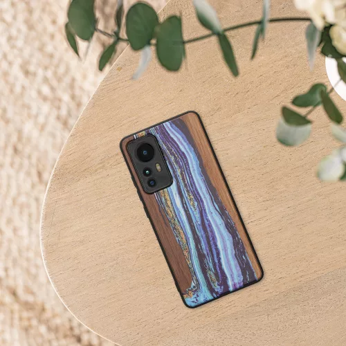 Husa Xiaomi 12/12X, Lemn, Multicolor, 56788.07