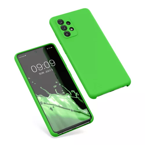 Husa Samsung Galaxy A52/Galaxy A52 5G/Galaxy A52s 5G, Silicon, Verde, 54347.159