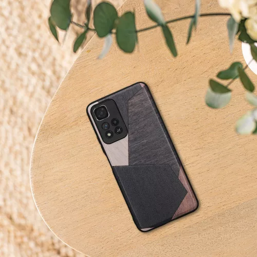 Husa Xiaomi Redmi Note 11 Pro Plus 5G, Lemn, Multicolor, 58100.06