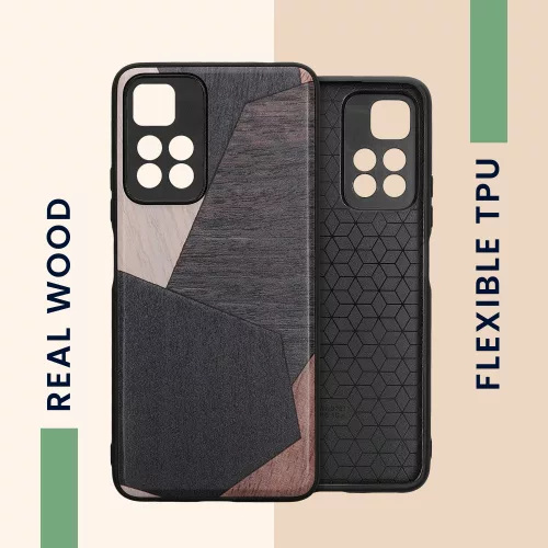 Husa Xiaomi Redmi Note 11 Pro Plus 5G, Lemn, Multicolor, 58100.06