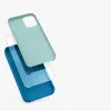 Husa Apple iPhone 12 Mini, Silicon, Albastru, 52640.228