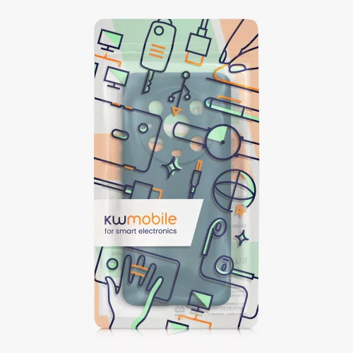 Husa Honor Magic5 Lite 5G, Silicon, Albastru, 57917.57