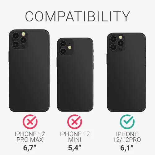 Husa Apple iPhone 12/iPhone 12 Pro, Silicon, Verde, 53938.243