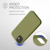 Husa Apple iPhone 12/iPhone 12 Pro, Silicon, Verde, 53938.243