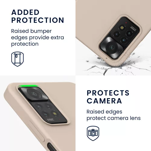 Husa Xiaomi Redmi Note 11 Pro/Redmi Note 11 Pro 5G/Redmi Note 12 Pro , Silicon, Roz, 57373.154