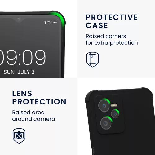 Husa Realme C35, Silicon, Negru, 60000.47