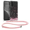 Bumper OPPO A76, Silicon, Transparent/Roz, 60042.01
