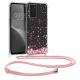 Bumper OPPO A76, Silicon, Transparent/Roz, 60042.01
