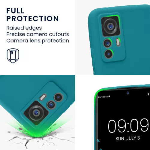 Husa Xiaomi 12T , Silicon, Albastru, 60151.57