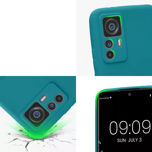 Husa Xiaomi 12T , Silicon, Albastru, 60151.57