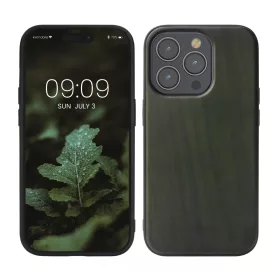 Husa Apple iPhone 14 Pro, Lemn, Verde, 59122.80