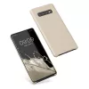 Husa Samsung Galaxy S10 Plus, Silicon, Crem, 49028.125