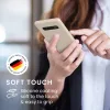Husa Samsung Galaxy S10 Plus, Silicon, Crem, 49028.125