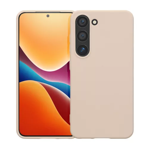 Husa kwmobile pentru Samsung Galaxy S23, Silicon, Roz, 60282.225