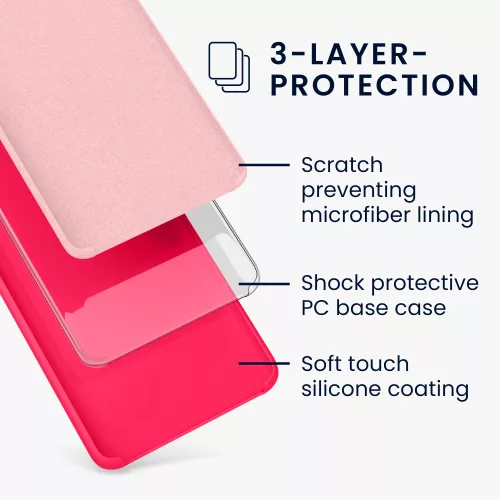 Husa OnePlus Nord N300, Silicon, Roz, 60424.77