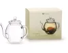 Ceainic din sticla Creano cu capac, 500 ml, rezistent la caldura, turnare fara picurare