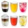 Set 6 pahare termice Creano DG-Hoch, 250 ml, sticla borosilicata, perete dublu