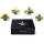 Set cadou ceai infloritor Creano ErbluhTeelini, 6 bile, 4 sortimente, alb, 30 g