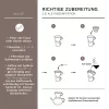 Filtru cafea Creano din portelan, marimea 4, pentru filtre 1x4, baza stabila, galben sofran