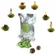 Set maxi ceai infloritor Creano ErbluhTee, 72 bile, 6 sortimente, verde, sigilate individual