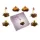 Set degustare ceai infloritor Creano ErbluhTee, 6 bile, 3 sortimente, cutie cadou, ceai negru