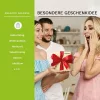 Set cadou Creano ErbluhTee, cutie in forma de inima si 6 bile de ceai infloritor din ceai verde, 6 varietati fructate