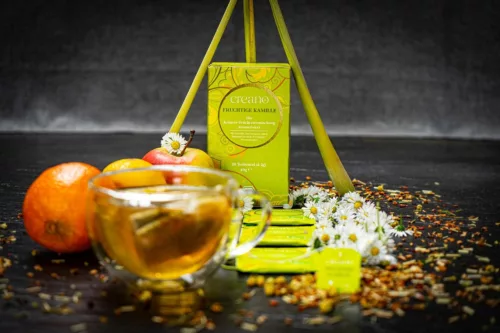 Ceai bio Creano Musetel Fructat, 20 plicuri, dulce-fructat, citric