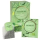 Ceai bio Creano Wellness Tea, ceai verde cu plante, aroma grapefruit, set 20 plicuri