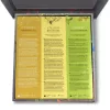 Set cadou ceai bio Creano Organic Herbal Tea, 27 plicuri, 9 sortimente, plante, fructe, condimente