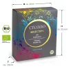 Set cadou ceai bio Creano Selection Box, 90 plicuri, 9 sortimente, fara cofeina, 27,5x23x7,8cm