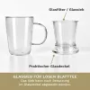Cana pentru ceai Creano, 400 ml, sticla borosilicata, cu infuzor si capac din sticla