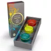 Set ceai bio Creano Mix Plante, 3 doze ceai vrac, Musetel Fructat/Menta Dulce/Rooibos cu Mango