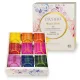 Set Cadou Ceai Bio Creano, 90 plicuri, 9 sortimente, fructe si plante, 180 g