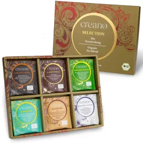   Set cadou ceai mixt Creano Tea Blend Selection, 24 plicuri cu 6 varietati, 48 g