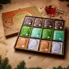 Set Cadou Ceai Bio Creano, 48 plicuri, 6 sortimente, ceai verde/negru/alb/oolong, cu cofeina, 96 g