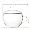 Set cadou Creano ErbluhTeelini ceai negru, pahar cu capac, 8 flori de ceai, 200 ml