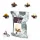 Pachet mare ceai infloritor Creano ErbluhTeelini, 36 bile, 4 sortimente, ceai negru, aroma bergamota, iasomie, cirese, caramel
