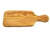Tocator pentru ierburi aromatice din lemn de maslin, cu maner, 23x10 cm, grosime 1.2 cm