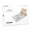 Set branzeturi Rominox Vetro, placa sticla, 4 ustensile inox, suport magnetic, 30 x 20 cm
