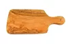 Tocator mic dejun din lemn de maslin cu maner, 30x15 cm, grosime 1.2 cm