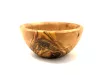 Bol tapas rotund din lemn de maslin, diametru 14 cm, inaltime 8 cm