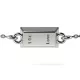 Bratara cu lantisor din argint model 1 Gram Love