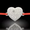 Bratara din argint model I love diamond