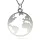 Colier din argint model Earth