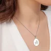 Lantisor cu pandantiv din argint model Sagetator