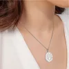 Lantisor cu pandantiv din argint model Aries