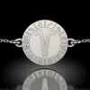 Bratara cu lantisor din argint model Aries