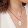 Pandantiv din argint cu snur model Capricornus