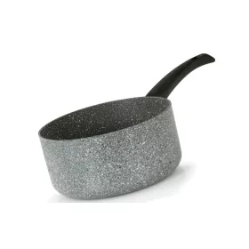   Cratita Flonal Pietra Viva cu maner pentru sosuri, 16 cm, antiaderent Magma-Tech, baza 3 mm, gaz/electric/vitroceramic