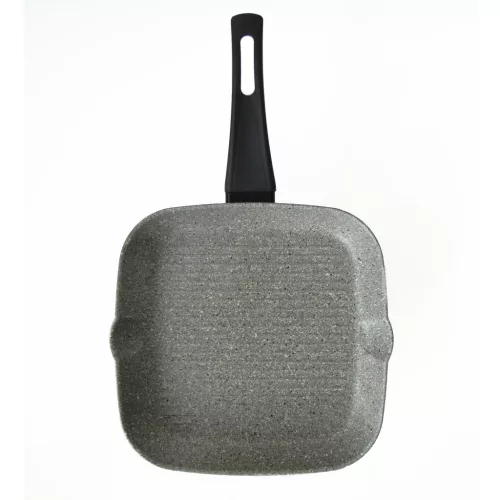 Tigaie grill Flonal Dura Induction, 28x28 cm, antiaderent Magma-Tech Plus, pentru toate plitele